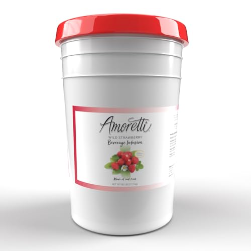 image for Amoretti - Wild Strawberry Beverage Infusion, 94 Servings Per Bottle (