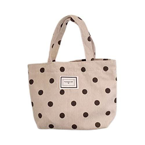 Sac fourre-tout en velours côtelé pour fille : fini le déjeuner transporté sans style