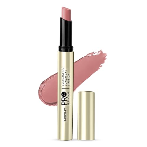 Image of INSIGHT Professional Everlasting Longwear Lipstick | Velvety Smooth Finish | Highly Pigmented | Transferproof,Waterproof,Smudgeproof | Infused with Vit E & Marula Oil - (Op) 2.5gm