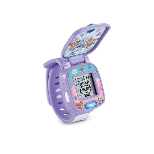 VTech - La Montre-Jeu Interactive d'Everest - Montre Pat' Patrouille avec Écran Animé, Bracelet Réglable, 10 Cadrans, 4 Jeux - Jouet Paw Patrol - Cadeau...