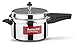 Butterfly Cordial 5 Litres Pressure Cooker | Outer Lid | Food Grade Virgin Aluminium | Gas Stove Compatible| ISI Certified | 2 Years Manufacturer's Warranty | Silver