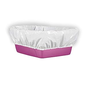 Alfapet litter box bags liners Disposable, Elastic, 60 Count For Large, X-Large, Giant, Extra-Giant Size Litter Boxes- With Sta-Put Technology Firm, Easy Fit Clever Waste Cleaners, Pack of 6 Alfapet litter box bags liners Disposable Elastic 60 Count For Large X Large Giant Extra Giant Size Litter Boxes With Sta Put Technology Firm Easy Fit Clever Waste Cleaners Pack of 6