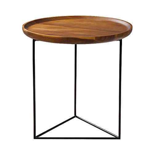 Carl Artbay Home&Selected Furniture/Retro Solid Wood Sofa Side Table T