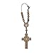 Intercession Car Rearview Mirror Rosary (St Benedict)