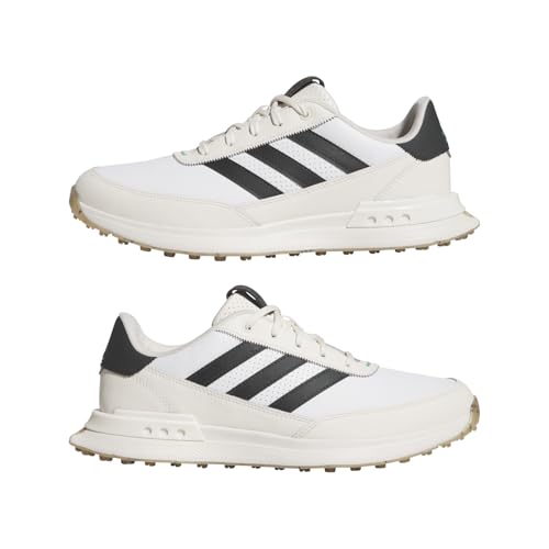 adidas Golf Mens S2G Spikeless Golf Shoes - Cloud White/Carbon/Chalk - UK 8