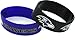 NFL Baltimore Ravens Silicone Rubber Bracelet Set, 2-Pack