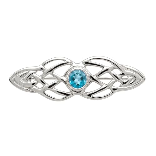 Alexander Castle 925 Sterling Silver Brooch for Women - Celtic
