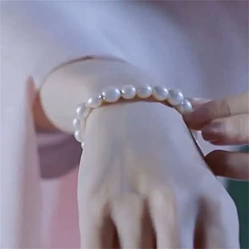 Pulsera de Perlas de Agua Dulce Pulsera de Estilo Femenino Cadena de Mano para Enviar Novias