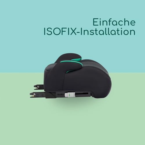 Bebeconfort Manga i-Fix ISOFIX Sitzerhöhung, 128–150 cm, Tinted Black – Ansicht 3