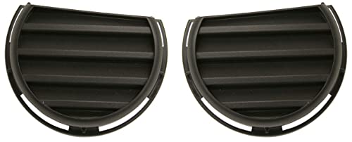 Evan Fischer Fog Light Cover Set of 2 Compatible with 2006-2011 Chevrolet HHR - GM1039111, GM1038111