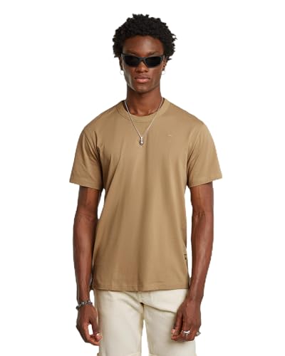 G-STAR Uomo Nifous T-Shirt, Beige (Safari D24449-336-B444), L