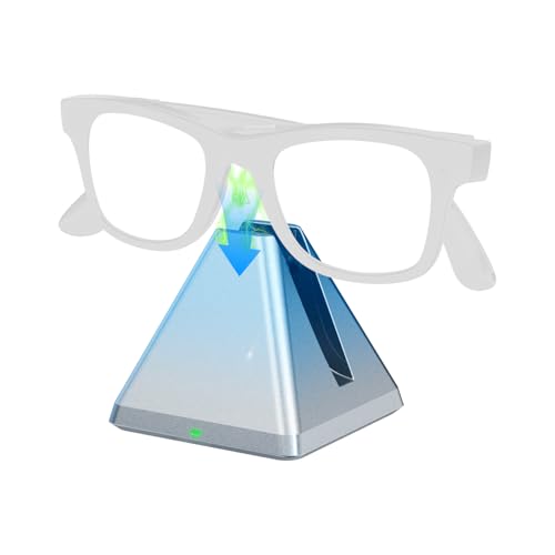 Image of Charging Dock Compatible with RayBan Meta Smart Glasses & Oakley Meta - LED Indicator, Safety Chip & Stable Base - Works as Charging Stand, Essential Accessories for Wayfarer, Headliner, Skyler
