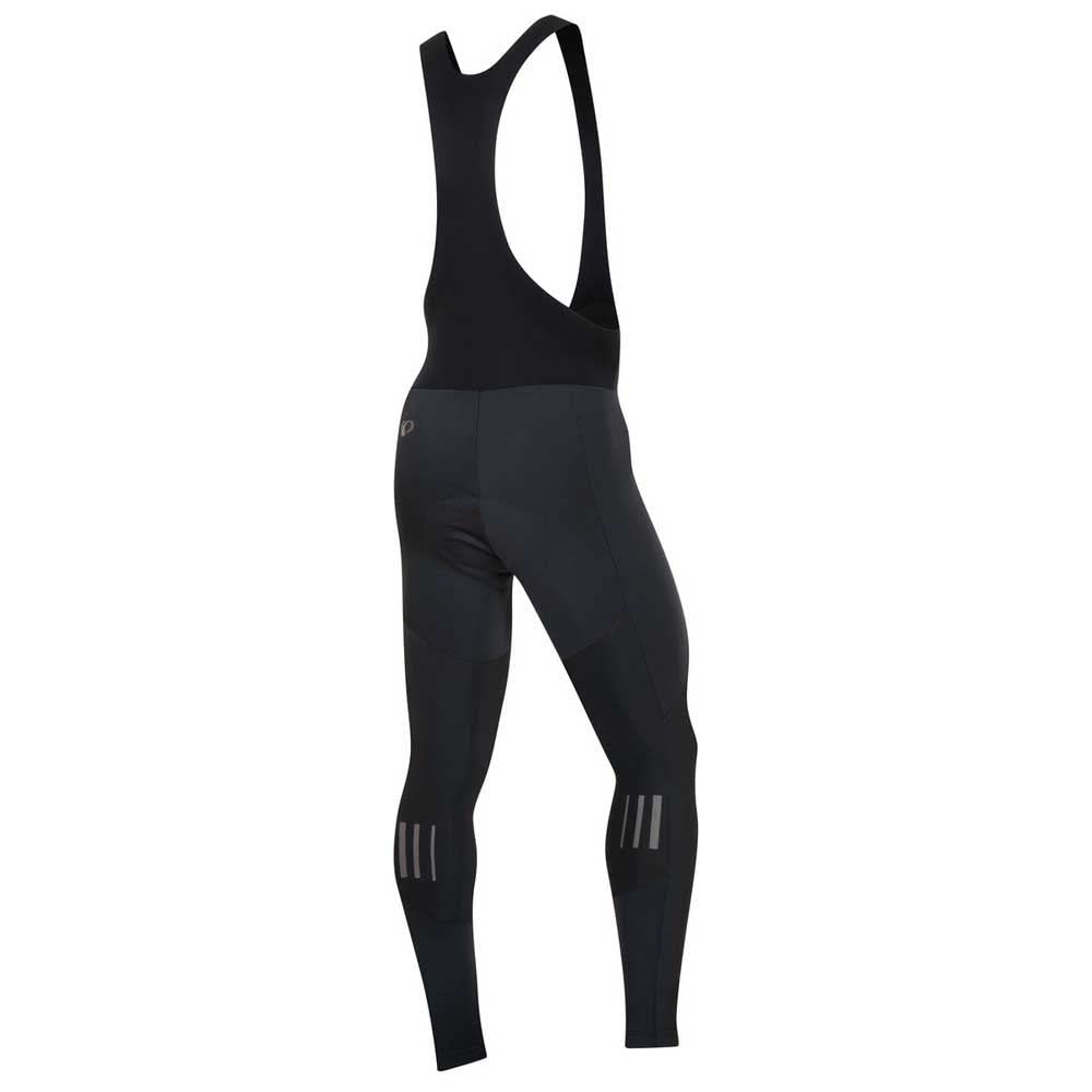 PEARL IZUMI Men's Cycling Bib Tights, High-Stretch Fabric & Water-Resistant, AmFIB, Insulated with Elite Levitate Chamois, Black, X-Large