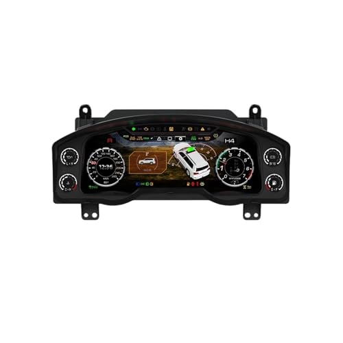 12.3インチ LCD デジタルダッシュボードクラスター トヨタ ランドクルーザー LC200 2008-2021 バーチャルインストルメントパネル スピードメーター コックピットメーター対応