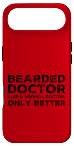 Funny Bearded Doctors Best Medical Doctor Dad �E���Ȃ� �X�}�z�P�[�X iPhone Air �p