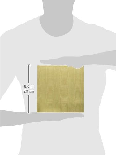 Entertaining with Caspari Dinner Napkin, Moire Gold, 20-Pack