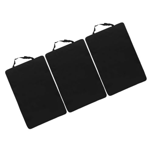 Gatuida 3 Piezas Protector Asiento Trasero Coche Anti-Patada Funda Respaldo con Oxford Duradero y Fácil Instalación para Múltiples Modelos