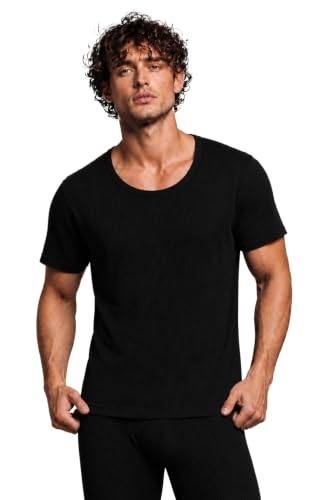 Image of Van Heusen Men's Anti-Bacterial Short Sleeve Soft Comfort Thermal Top