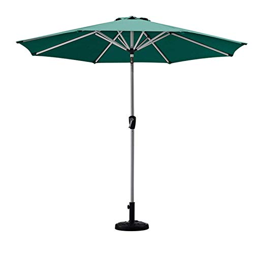 Parasol de jardin vert anti-UV pour bloquer efficacement le soleil et la chaleur