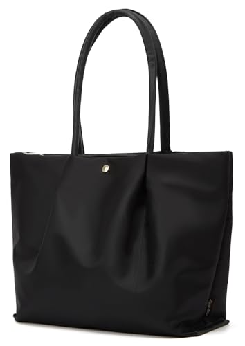 Slouchy Nylon Multiple Pockets Tote Bag Women Trendy Underarm Shoulder Hobo Bags Crossbody Purse Satchel Tote Handbag