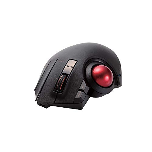 Elecom Trackball Maus/Daumen/8 Tasten/kabelgebunden/kabellos/Bluetooth/schwarz - Bild 1 von 1