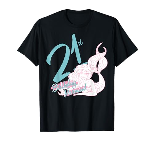 T-shirt Ariel La Petite Sirène pour fêter ses 21 ans avec un style unique et confortable