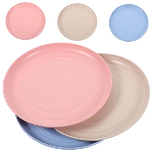 Toddmomy 6Pcs Cute Cat Feeding Bowls Food Plates for Kittens Legged Cats Dishwasher Safe Non Slip Base Relieves Whisker Fatigue Easy to