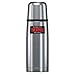 Thermos Leggero e Compatto in Acciaio Inox, 350 ml, Acciaio Inossidabile, in Acciaio Inox., 7x7x24 cm