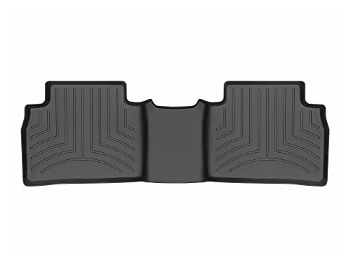 WeatherTech Custom Fit FloorLiners for Hyundai Tucson - 2nd Row (4416782), Black