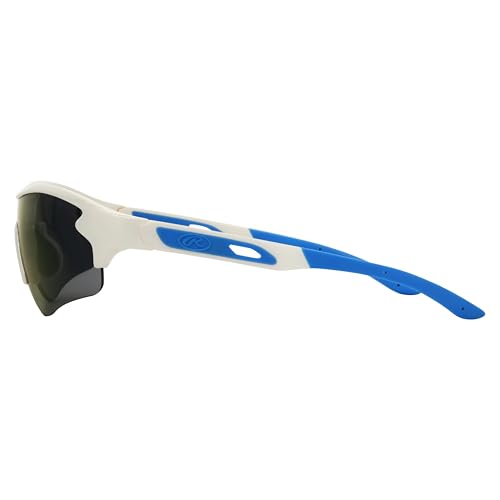 Rawlings Men's Finn Shield Sunglasses, White, 122 mm3