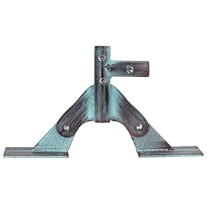 Heavy Duty Weather Vanes Roof Mount 2-Port Adjustable Weathervane Mount Bracket for Outside Garden Yard Cupola Sheds Barns Post Roofs Heavy Duty Weather Vanes Roof Mount 2 Port Adjustable Weathervane Mount Bracket for Outside Garden Yard Cupola Sheds Barns Post Roofs