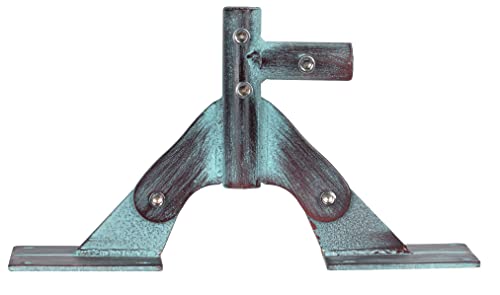 Heavy-Duty-Weather-Vanes-Roof-Mount-2-Port-Adjustable-Weathervane-Mount-Bracket-for-Outside-Garden-Yard-Cupola-Sheds-Barns-Post-Roofs Heavy Duty Weather Vanes Roof Mount 2 Port Adjustable Weathervane Mount Bracket for Outside Garden Yard Cupola Sheds Barns Post Roofs