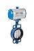 UNOX Pneumatic Actuated Butterfly Valve Wafer Type DN200 (8