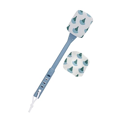 Brosse de bain longue manche Healvian (lot de 3) avec têtes interchangeables pour le corps