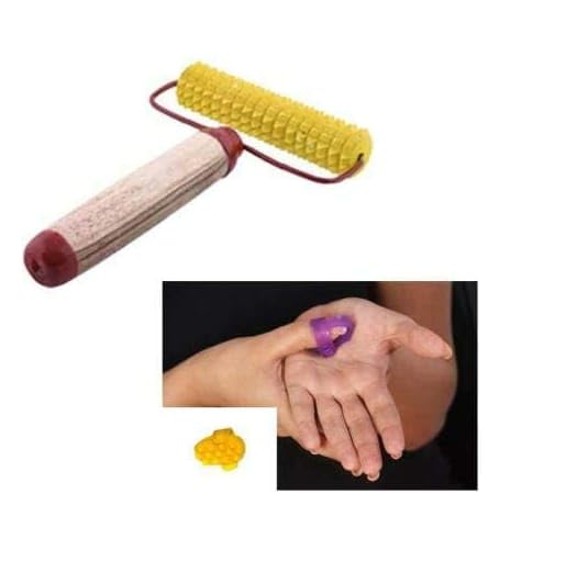 ALS acupressure Massager Tools Kit Combo With Full Body Power Rollers, Massagers & Star Magnets finger massager acupressure kit fitness kit home gym 4
