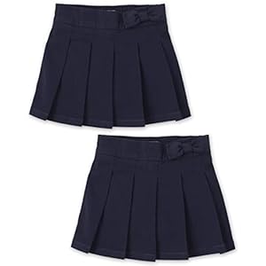 The Children’s Place Baby Single and Toddler Girls Pleated Skorts