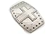 TFJ Men Women Fashion Belt Buckle Bling Western Metal Religious Cross Accessory