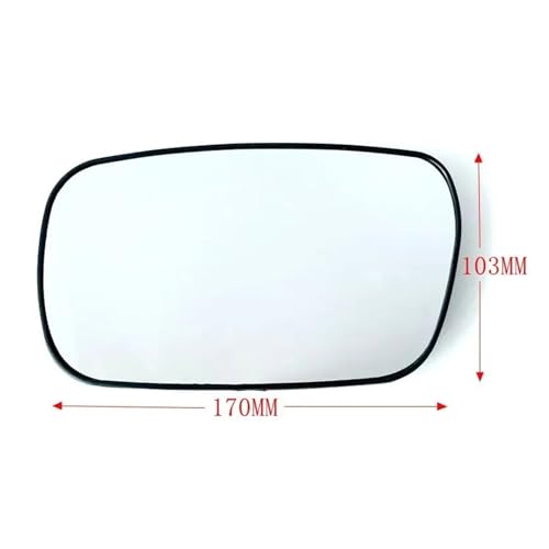 Miroir convexe chauffant de rétroviseur extérieur pour Corolla E12 - 6
