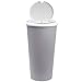 Deuba Cubo de basura Marrón 50L 2x25L basurero interior cocina para residuos...