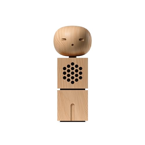 teenage engineering wooden singing module choir doll with internal speaker, midi and ble compatible (miki)