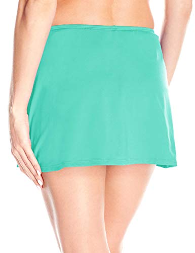 Image of Ocean 24th Women's Plus-Size Solid Skirted Bikini Bottom