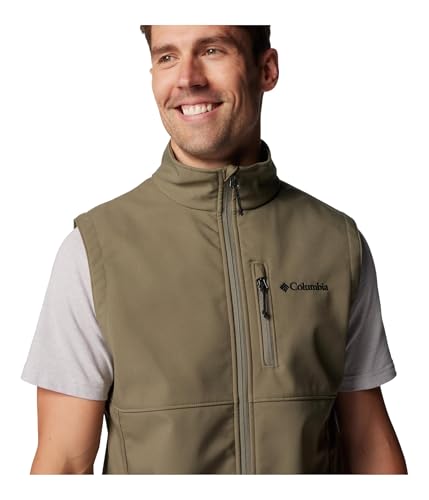 Columbia Ascender II Softshell-Weste für Herren, Steingrün, Größe XXL – Ansicht 3