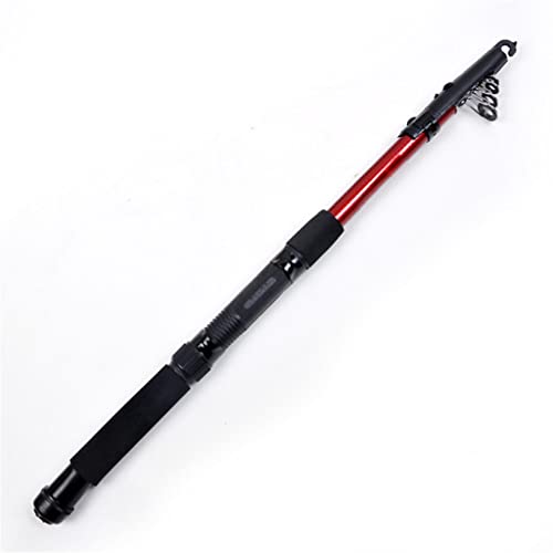 Canne à pêche longue distance robuste en fibre de verre de 2.4m pour gros lancers en mer