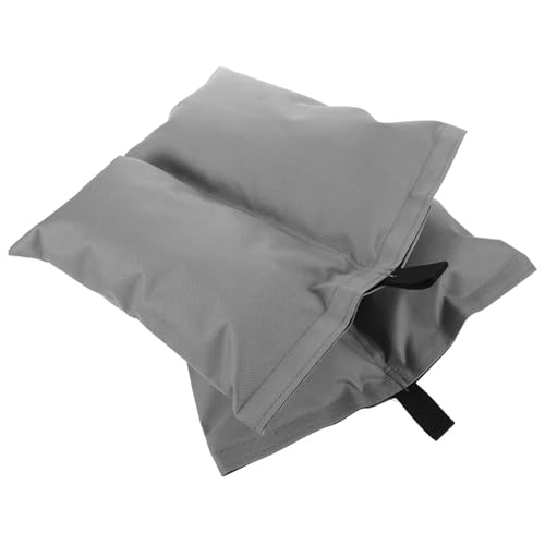 Toddmomy Bolsa de Arena para Carpa de Camping al Aire Libre, Resistente al Viento, de Tela Oxford, 2 Piezas, Peso de 20-25 Libras, Fácil de Almacenar