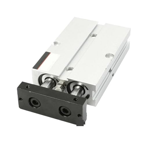 Cilindro neumático de aleación de aluminio TN20 con doble vástago resistente 2