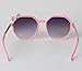 Bow Sunglass girls,Stylish Shades Bow Ribbon Sunglasses for Girls kids, Secure Fit, Polarized UV Protection Pink Grey