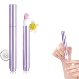 3-in-1 Nail Care Pen， Ceramic Cuticle Pusher & Oil Pen for Hangnails, Dry & Damaged Nails, Moisturize Strengthen Brighten Nails