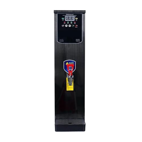 PLSZLL Hervidor de Agua Comercial Inteligente de 30 litros con Control de Temperatura, Fabricado en Acero Inoxidable, de Gran Capacidad, Vertical, para Cocina, fácil de Limpiar.