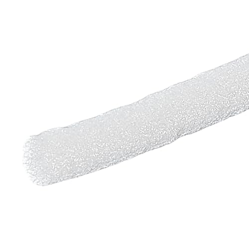 Image of PATIKIL 5 /16 Inch x 16 Feet Backer Rod for Gaps and Joints, Foam Rope Caulk Crack Joint Filler Roll Seal Weather Strip for Home Construction Car, White