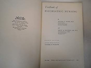Hardcover Psychiatric Nursing Book